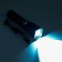 Manual battery flashlight, 12 W, 340 lm, P50, 5 modes, 17 x 4 cm