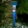Garden lamp on the sunny battery "Blue Trapezius", 4.5 × 30 × 4.5 cm, 1 LED, glow white