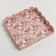 Cookie box, confectionery packaging with PVC lid, “flowers”, 18 x 18 x 3 cm