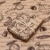 Package paper, craft "Travel", 70 x 100 cm, 1 sheet