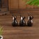 Set of souvenir "Elephants" (3 pcs) 14x4.5x12 cm
