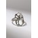Ring "Mood" Spider, color silver, dimensionless