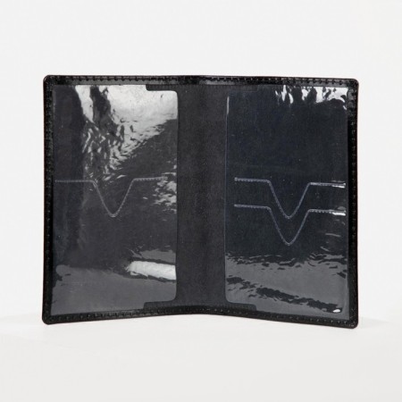 Cover for passport, black color-2