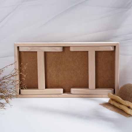 Adelica breakfast table 43 × 23 × 4 cm, birch, in a gift box-6