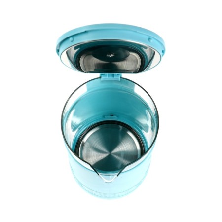 Electric kettle Energy E-257, plastic, glass flask, 1.5 l, 1500 watts, blue-4
