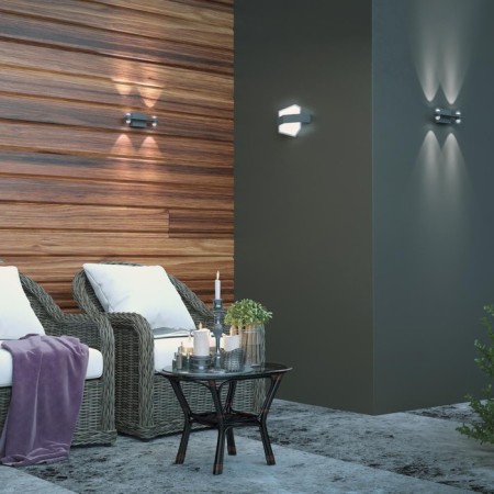 Calle lamp, 8x8W LED, 4000K, 680LM, IP54, gray color.-3