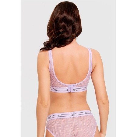 Women's bras, size XS, lilac color-5