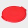 Tortopic with a lid, a removable stand for cakes, 11 cells, 30.5 × 21.5 cm, red color