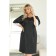 Female dress, size 52, black color