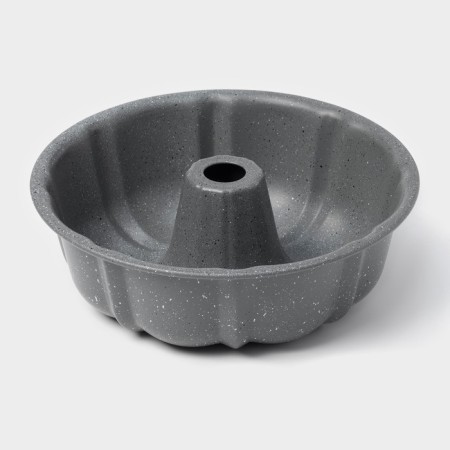 The form for baking "Elin marble. German cupcake ”, D = 24.5 cm, anti -stick coating, gray color-2