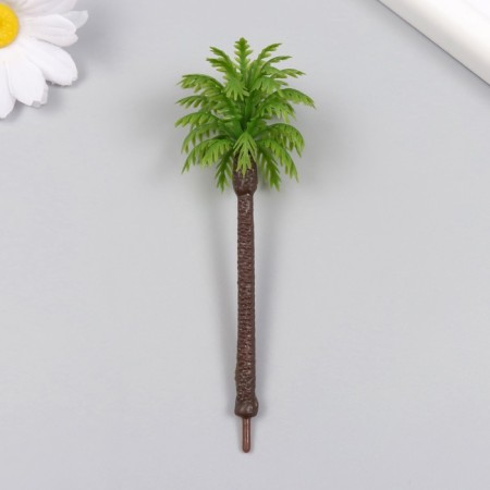 Artificial plant for creativity plastic "Palma" 11 cm