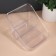 Organizer for storing cosmetic supplies "EVA", 15.8 × 14.9 cm, the color is transparent