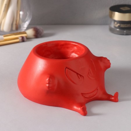 The subject of the interior "Evil laughter" 6.5*12.5cm red-2