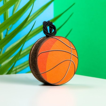 Car suspension Grand Caratt basketball, wood, wood-1