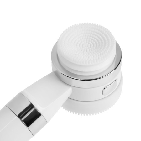 Shower watering can Zein Z3548, D = 60 mm, 3 modes, with rubber brushes, gel compartment, white-6