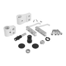 Loop for an aluminum door, up to 120 kg, two -section, white