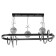 Lamp with PDD "Fiora" LED 120W 3000-6000K Black 62x33x15-115 cm