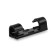 Holder self -adhesive for wires and garlands of tundra, 20 pcs, black color