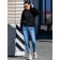 Women's ISEE pants, size 42-44, blue color