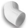 Aqualink square, polypropylene, d = 20 mm, 45 °