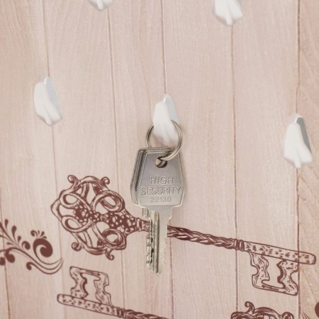 Key closed "leaves" 26.5x31.5 cm white-3