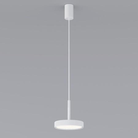 Suspension lamp Elektrostandard, Plate, 155x155x1200 mm, 14W, LED, 500LM, 4000K, white color-1
