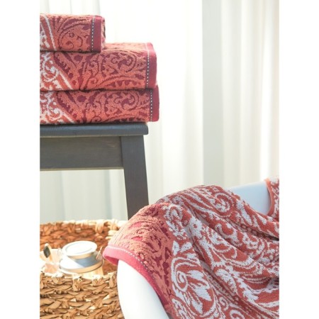Trick Tenager Guten Morgen Oriental Ruby, size 70x130 cm, red color-1