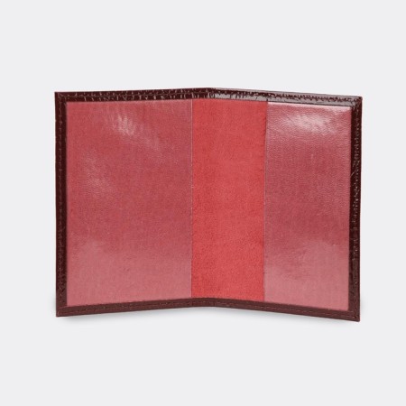 Cover for a pension certificate, burgundy color-2