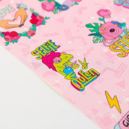 Paper stickers "Youth", 11 × 15.5 cm-1