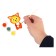 Set for painting from gypsum "Leo and Elephant", magnets, 2 figures, with paints and brush