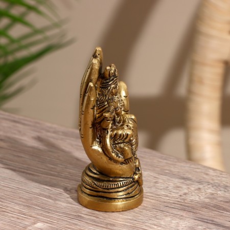Souvenir "Radha and Krishna" Brass 10 cm-2