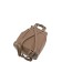 Backpack, valve department, dark beige color 32x24x12cm