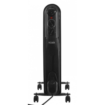 Resanta heater OMPT-12NCH, Oil, 2500 W, up to 30 m², 12 sections, black-1