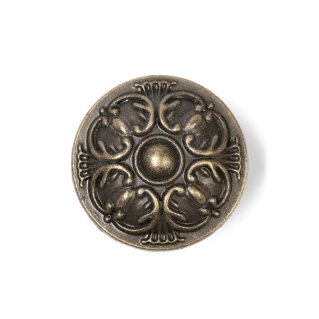 Handle button tundra Vintage 005, color old silver-2