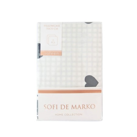 Pillowcase "Marney", size 70x70 cm - 2 pcs-1