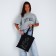Bag Schoper "Beauty inside" 35 x 0.5 x 40, without lightning, without lining, black