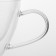 Glass mug with double walls Magistro “Lidi. Duo ", 400 ml