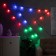Smart garland “thread” 6 m with nozzles “kaleidoscope”, ip20, dark thread, 20 LED, glow RGB, USB