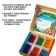 Game with pebbles marble “Tasks for the smallest”, according to the Montessori methodology