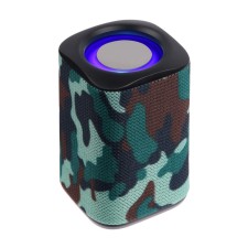 Portable column Luazon LZZ-61, 5 W, 500 mAh, backlight, Micro SD, khaki