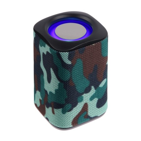 Portable column Luazon LZZ-61, 5 W, 500 mAh, backlight, Micro SD, khaki