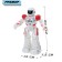 Robot radio -controlled "Smart Bot", walks, light and sound, Russian chip, red color