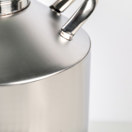 Distiller, 12 l, throat 40 mm, with thermometer, valve-2