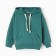 Sweatshirt for boys, launched, emerald color, height 134 cm