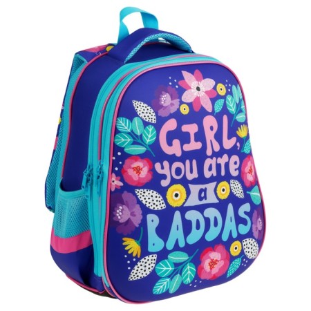 Frame backpack Artspace School Friend, 39 x 30 x 18 cm, for a girl, Beauty, purple