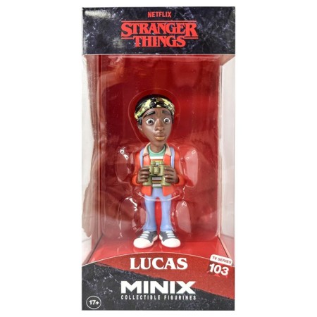 Figure Collectible Minix Stranger Things “Very Strange Things. Lucas ", 12 cm-4