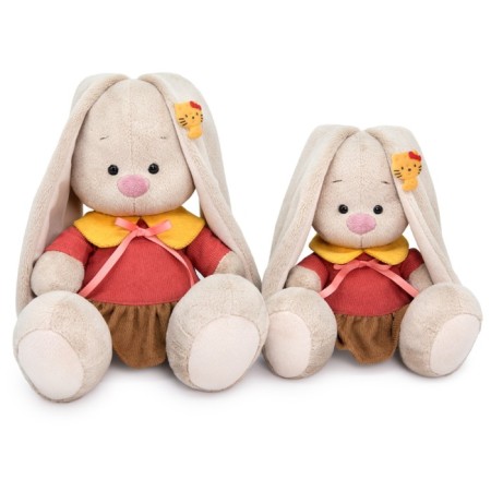 Soft toy "Bunny mi in a dress with a yellow collar", 23 cm-9