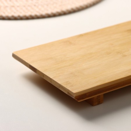 District for serving the share Striata, 24 × 15 × 3 cm, bamboo-2