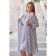 Female set (shirt/robe) for pregnant women, the color is light gray, size 52