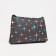 Cosmetic bag with lightning, black color